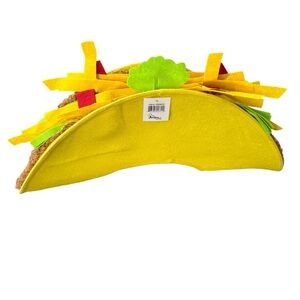 Jacobson Hat Adult Unisex Felt Taco Hat Item #28685MCAO Costume, Halloween, NEW